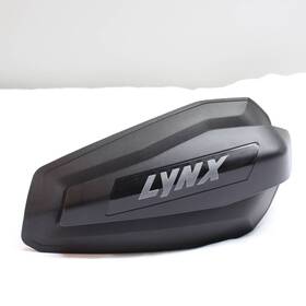 860201591 Ski-doo Oem Lynx Black Flexible Mountain Handguards