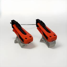860202191 Ski-doo New Oem Linq Snowboard/ski Rack