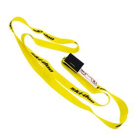 860202195 Ski-doo Yellow Pulling Straps Snowmobiles 2pk
