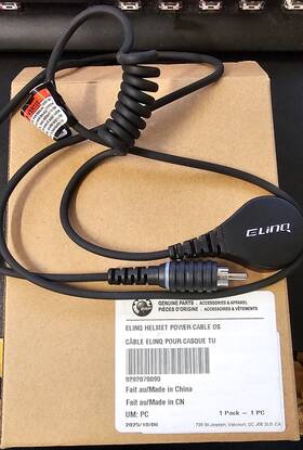 9292070090 Ski-doo Elinq Helmet Power Cord 9292070090 Ski-doo Elinq Helmet Power Cord