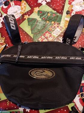 4480850090 Ski Doo Katahdin #4480850090 2 Snowmobile Handlebar Bags One And