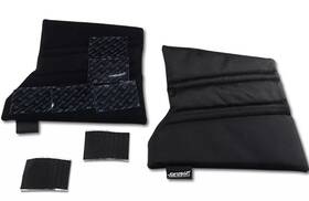 05211333 Skinz Protective Gear New Oem Polaris Axys Snowmobile Knee Pads Black -