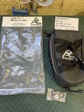 Cffp300-bk Skinz Protective Gear Snow Bike Front Fender Storage Bag 264