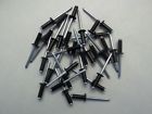 7661130 Small 50pcs 3 Touring Polaris Edge Head Indy Black 16 Xp Classic Rivets