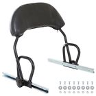 Sno-backrest Black Ice Snowmobile Backrest Adjustable Track Passenger Handles 847821013266