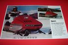 340rupp Sno-machine Snowmobile Rupp 76 Sport Vintage 340 Poster