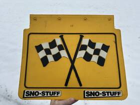561-400 Sno Stuff Vintage Snowmobile Snow Flap Yamaha Polaris Ski Doo Arctic Cat Race Triple 2