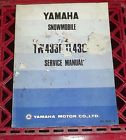Tw433f Snowmobile 1974 Manual Shipping Free Used Service Tl433f - Yamaha