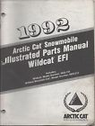 2254-755 Snowmobile 1992 Wildcat Cat Parts Efi Arctic Manual