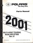 S01st4bs Snowmobile 500 Parts Classic Touring Polaris Manual Model 718 2001