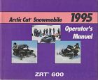 N2255-207 Snowmobile Operator 1995 Zrt 600 Arctic Cat Manual