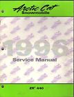 2255-315 Snowmobile Service Manual Cat 692 Arctic Zr 1996 440