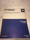 Sxv70sj Snowmobile Supplementary Manual Service Yamaha Vt70j
