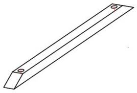 229-17-80 Sp1 Sport Part Tunnel Protectors - Uhmw 17 Inch 11-11009 128916