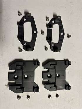 Spark R&d 812215022162 Telsa T1 2nd Board Kit Splitboard Accessories Black