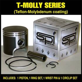 09-761 Spi Style Piston Kit With Rings Coated Std