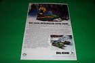 78jd340 Spitfire Deere 78 Vintage Snowmobile Poster John Sno-machine