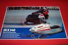 340srx Srx Vintage 76 Yamaha Snowmobile 340 Sno-machine Poster