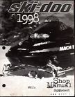 0702 Supplement Service Mx Manual 00 Zx Prices 1998 484 Ski-doo 694 Snowmobile