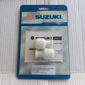 Suzuki 99950-70544-wht New Motorcycle Delrin Spools Swing Arm Stand Bolts White