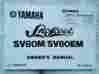 Sv80em Yamaha Vintage Snoscoot Snowmobile Nos Owners Manual Sno Scoot Sv80m Snow