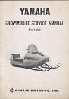 Sw433e 1971 Yamaha Manual Rare Snowmobile Service 795