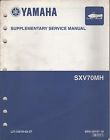 Sxv70mh Yamaha Supplementary Snowmobile 2003 Manual Service