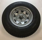 06672 Tire St205 Wheel Silver Rim 75d14 Triton