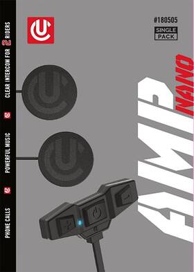180514 Uclear Amp Nano Single Kit Helmet Audio -