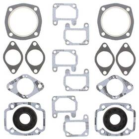 711048 Vertex Pistons Complete Gasket Kit With Oil Seals For John Deere Trailfire 440 1979-1981