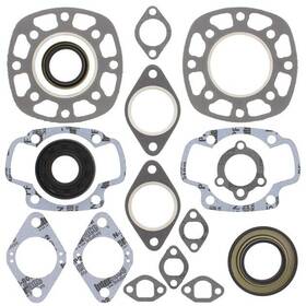 711149 Vertex Pistons Complete Gasket Kit With Oil Seals For Kawasaki Invader 340 1978-1980