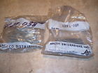 123-38 Vintage Arctic 2 Thief Cat Snowmobile Bags River Arctco Mn Parts Lot