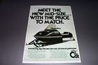 75jag Vintage Arctic Sno-machine Jag Poster Cat 75 Snowmobile