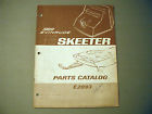 E2093 Vintage Evinrude Manual Parts Skeeter 1969