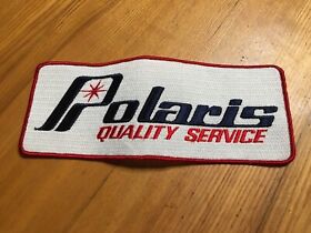 2870218 Vintage Nos Polaris Quality Service Back Patch Snowmobile Crest Tx Txl Starfire