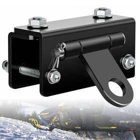 Waldenlife 537138504174 Snowmobile Sled Trailer Tow Hitch Kit For Ski-doo Yamaha Polaris W