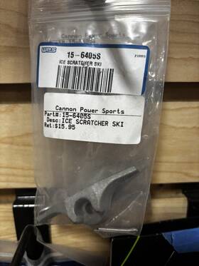 15-6405s Western Power Sports Ice Scratcher Ski Replacement For Snowmobile