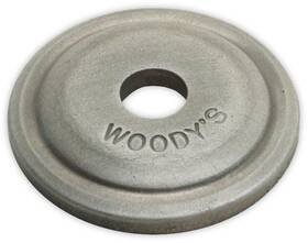 Awa-3775 Woodys Round Digger Aluminum Support Plates Natural 5/16 Inch 24-pack