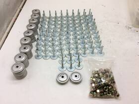 Gmp-1325-96 Woodys Stud Kit 96 Pack 121 Inch Tracks 1.325 Grand Master Studs Oem