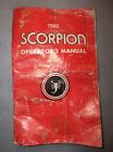 Xb2084 80 Whip Snowmobile Owners Scorpion Manual 1980