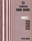Y433c S433c Engine Y338c Manual S338c Repair 1974 Yamaha