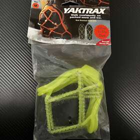 Yaktrax 689141108235 M Grip Over Shoe Ice Traction Metal Steel Snow Glow In The Dark New
