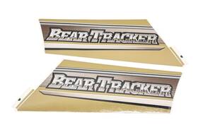 4xe-f173g-90-00 Yamaha New Oem Bear Tracker Emblem Decal Kit Nos