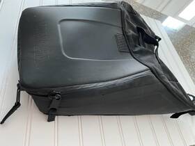 6606-957 Yamaha Oem Rear Tunnel Saddle Bag Viper Black