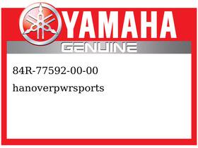 84r-77592-00-00 Yamaha Oem Part Bracket Hitch 2