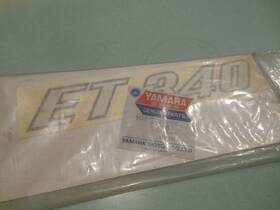 Yamaha 8g8-77356-30-00 1 Nos Oem Et340b Emblem Qty.1 #