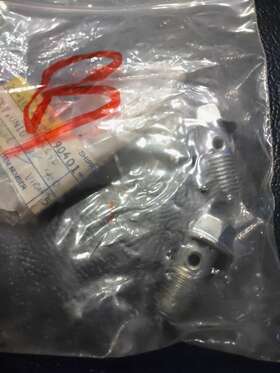 90401-10034 Yamaha 2 Motorcycle Front Brake Line Banjo Bolt O.e.m. N.o.s