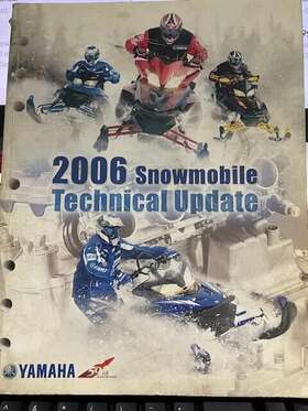 Lit-12468-00-06 Yamaha -lit-12468-00-06 06 Technical Update / Snowmobile Dealer Owned/used