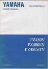 Lit-12628-01-57 Yamaha Snowmobile Phazer Manual Pz480v 1995 Owners 210