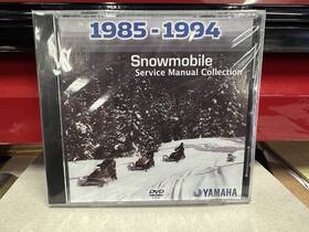 Lit-cdsrv-sm-85 Yamaha 1985-1994 Snowmobile Service Manual Collection Dvd -